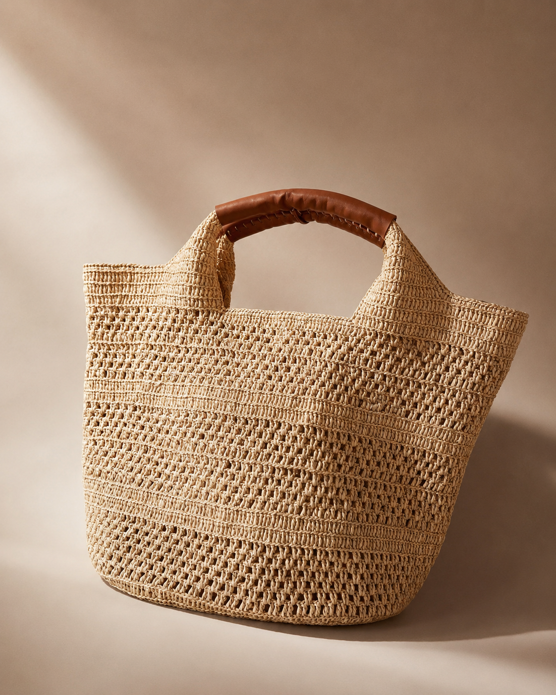 Sac TAHIRY en raphia façonné à la main – visuel 2