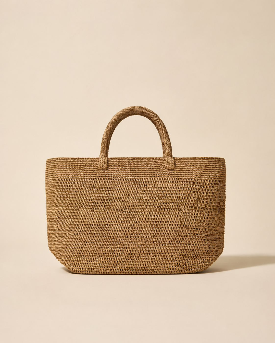 Sac TANA en raphia façonné à la main – visuel 1